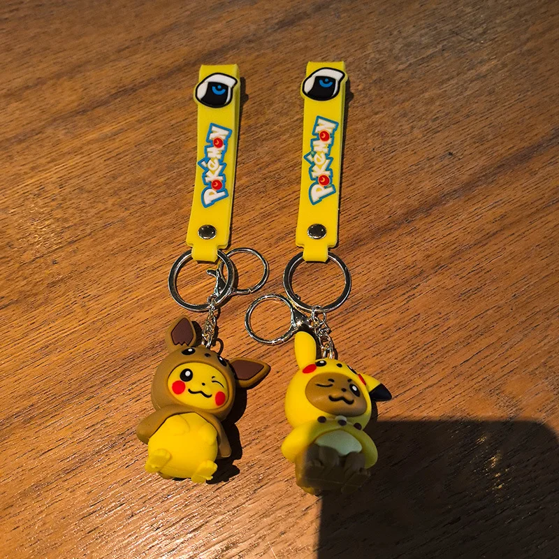 

Dress-up Pikachu Keychain Cartoon Cute Doll Machine Street Stall Blind Box Gift Wholesale Personalized Gifts Y2k Fashion Toys