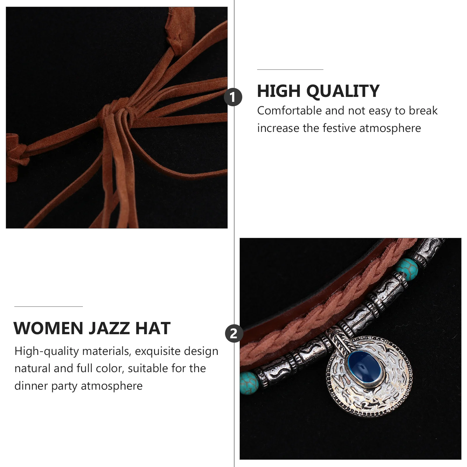 

1pc Retro Felt Women Jazz Hat British Style Flat-Edge Winter Warm Woolen Cap Stylish Hat Fashion Accessory