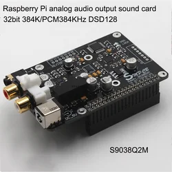 Nvarcher ES9038q2m DAC Decoder Digital Broadcast Board OPA1612 Op For Raspberry Pi Decoding To I2S 32BIT 384KHZ DSD128