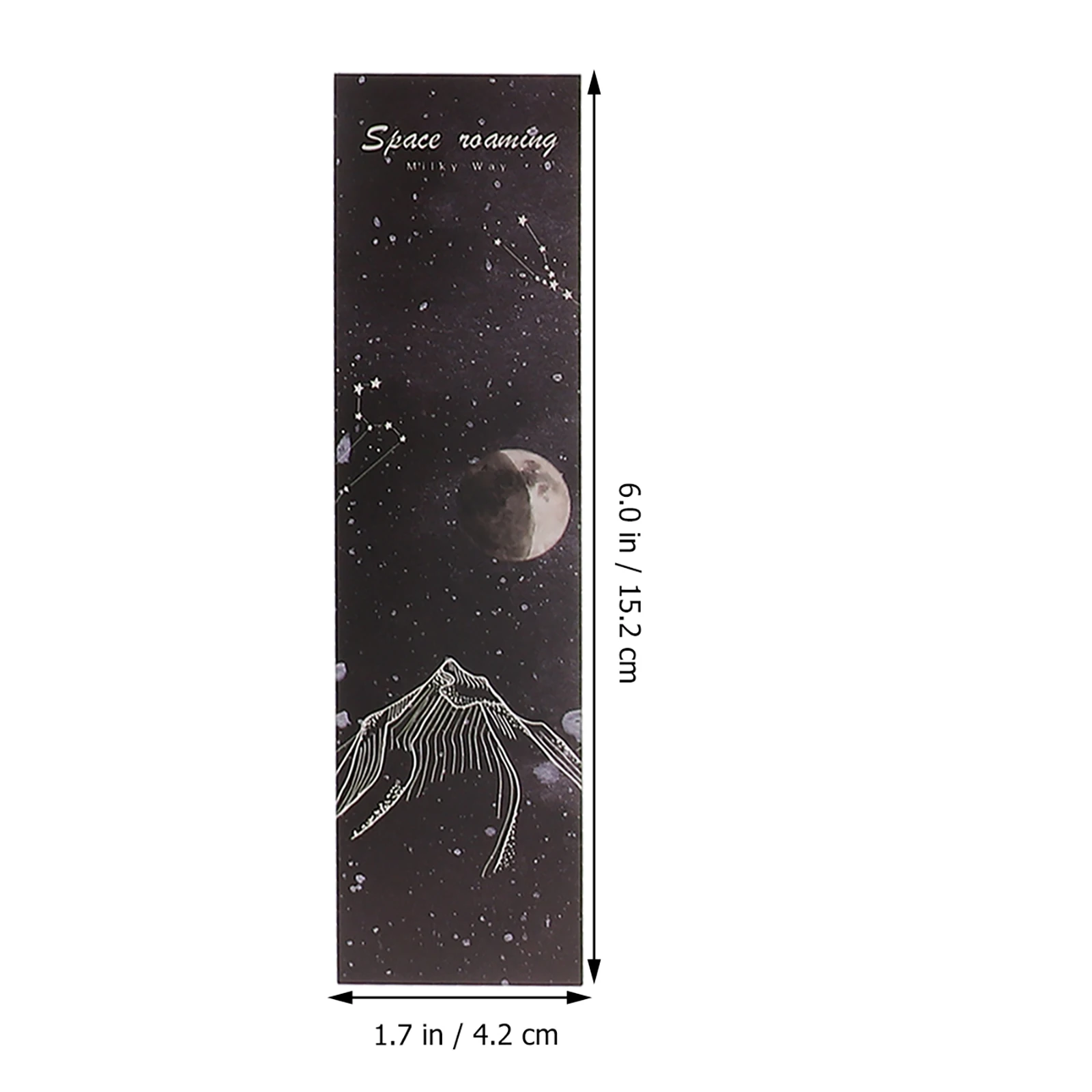 

60pcs Space Theme Bookmarks Planet Moon Markers High-Quality Paper Student Bookmark Gift For Kids Friends Office