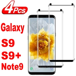 1/4Pcs 3D Screen Protector Glass For Samsung Galaxy S9 S9+ Plus Note 9 Tempered Glass Film