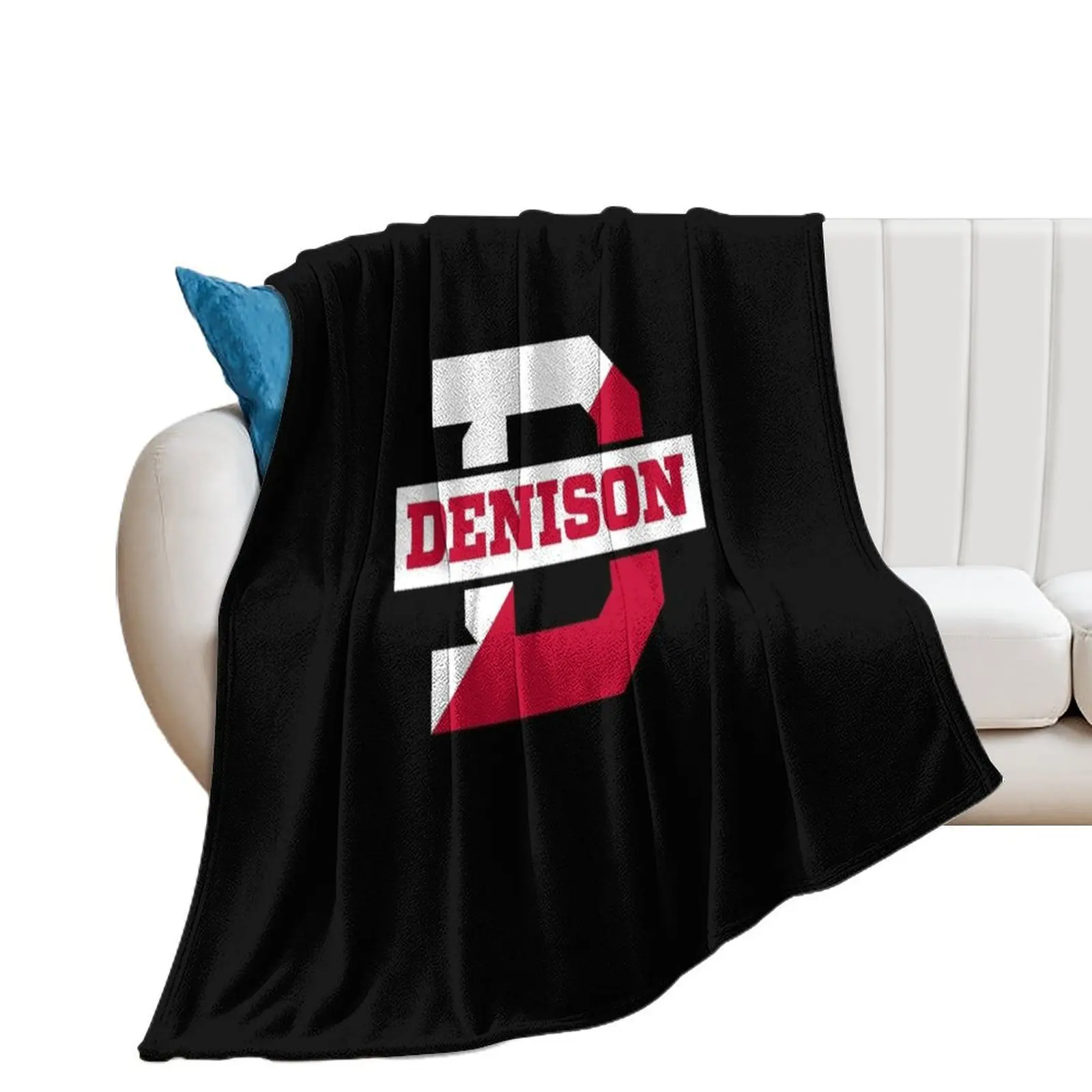 

Denison University Throw Blanket Thermals For Travel Decorative Throw Blankets