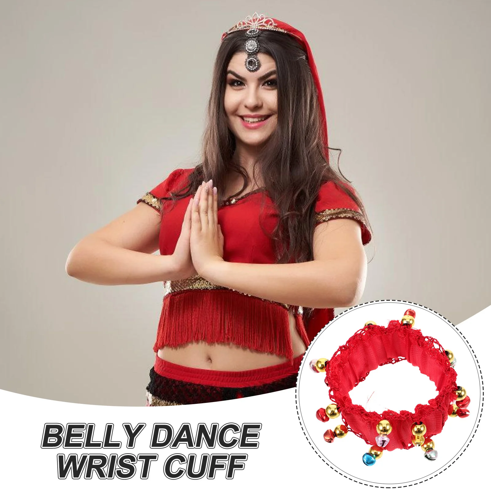 

Bell Bracelet Bracelets Dropshipping Belly Dancing Accessories Dance Red Lovers