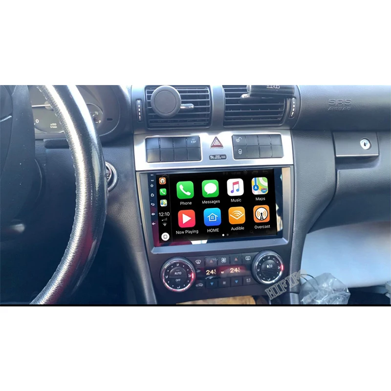 Carplay Android 13 For Mercedes Benz C Class W203 C200 C230 C320 C350 CLK W209 Car Radio Multimedia Player GPS Autoradio