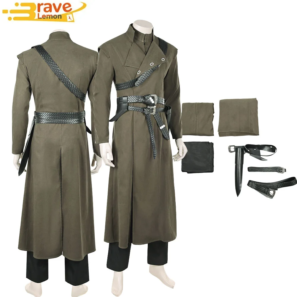 Corlys Cosplay Velaryons Costume Men Fantasia Coat Top Pants Belt Sea Snake Costumes Role Clothing Halloween Carnival Party Suit