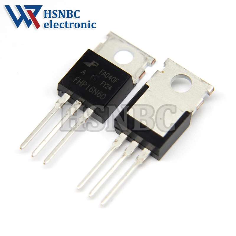 10Pcs/Lot FHP16N60 16N60 FHP16N60A TO-220 16A 600V N-channel Power MOSFET Transistor 100% New Original