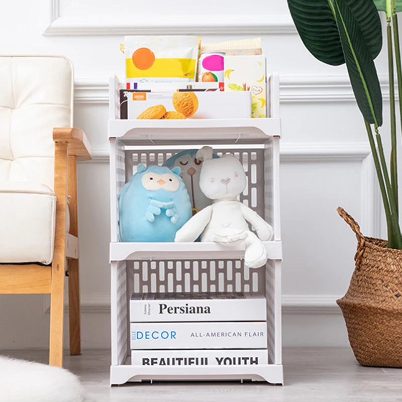Stackable Wardrobe Drawer Units Organizer Clothes Closet Storage Boxes Shelves Plastic Divider Board Cube Toy Snacks Containers
