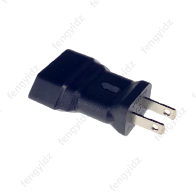 US 2-Flat pins Type A Travel Adpter,AC Power Plug Adapter European CEE7/16 Receptacle to NEMA 1-15P 250V 10A