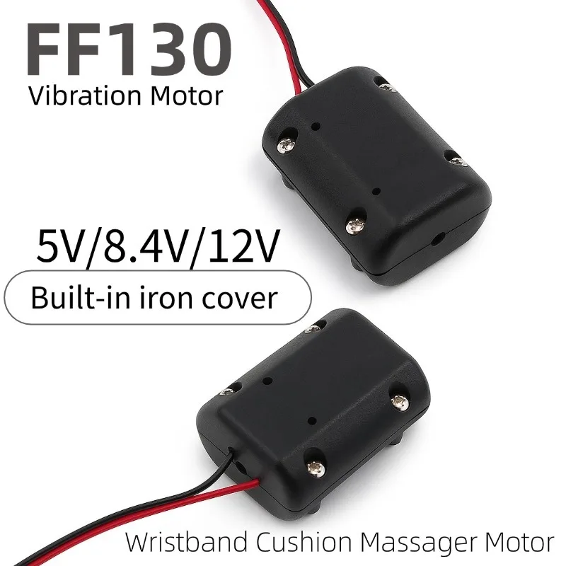 Strong Vibration Motor FF130 5V/12V, Ideal for Massage Pad, Waist Belt, Car Seat Cushion, Arduino Robot