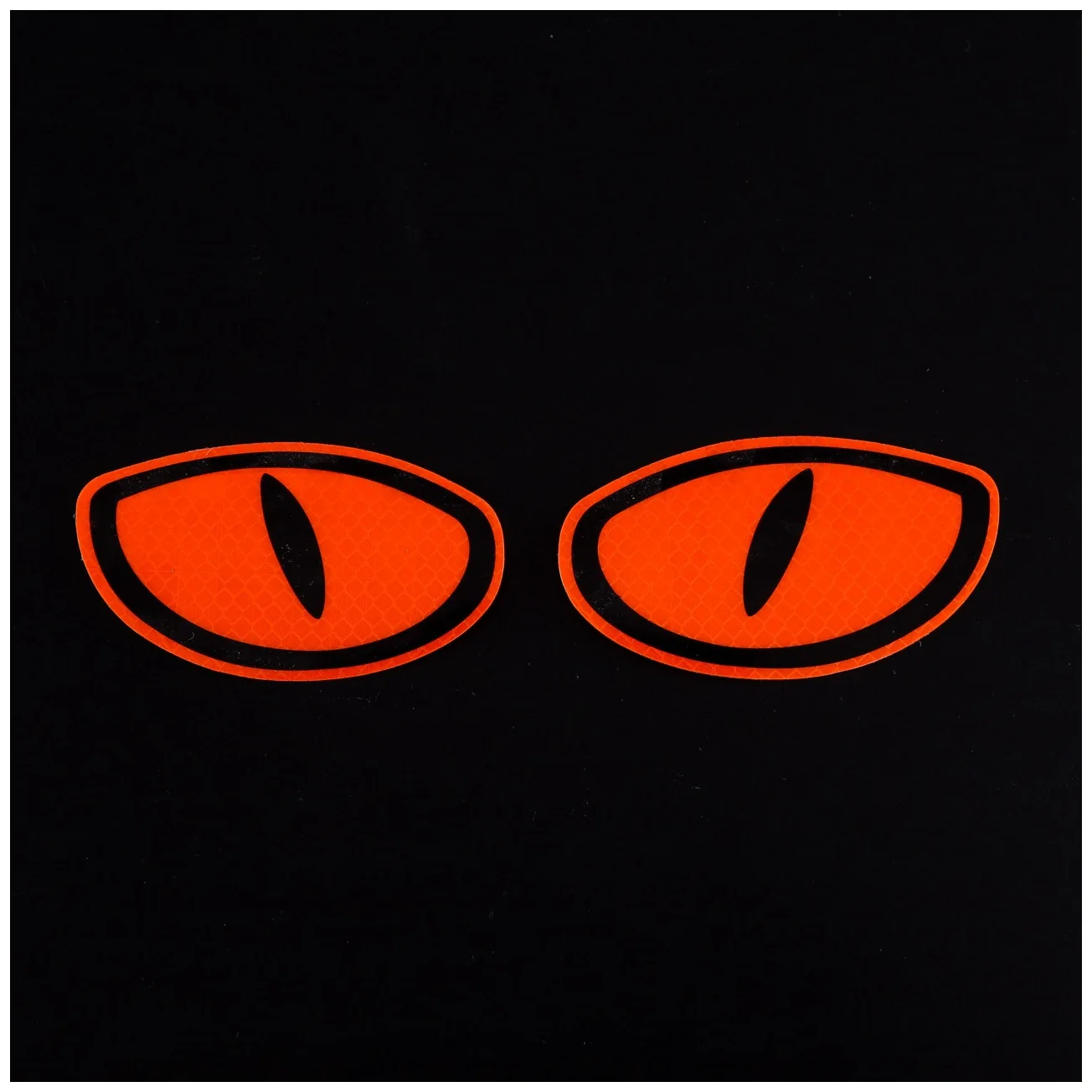 1 زوج مضحك الدراجة ملصق عاكس ملصق حائط من الفينيل عيون كبيرة دراجة سيارة ديكور للنوافذ الزجاج الخارجي اكسسوارات السيارات الديكور