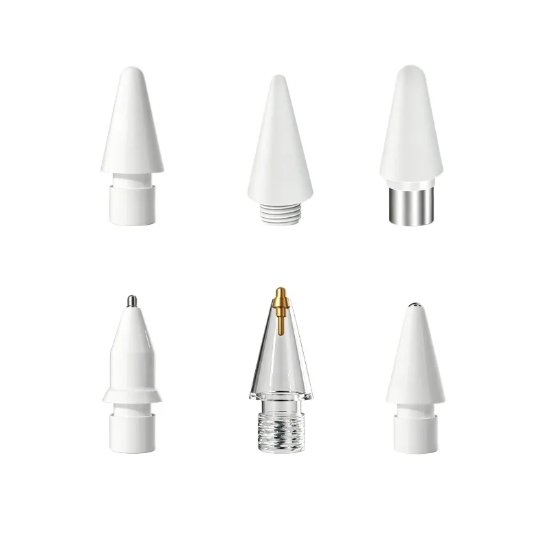 Replacement Needle‑Tip Nibs for Apple Pencil 1st & 2nd Gen, Wear‑Resistant Anti‑Slip Damping Modified Stylus Tips