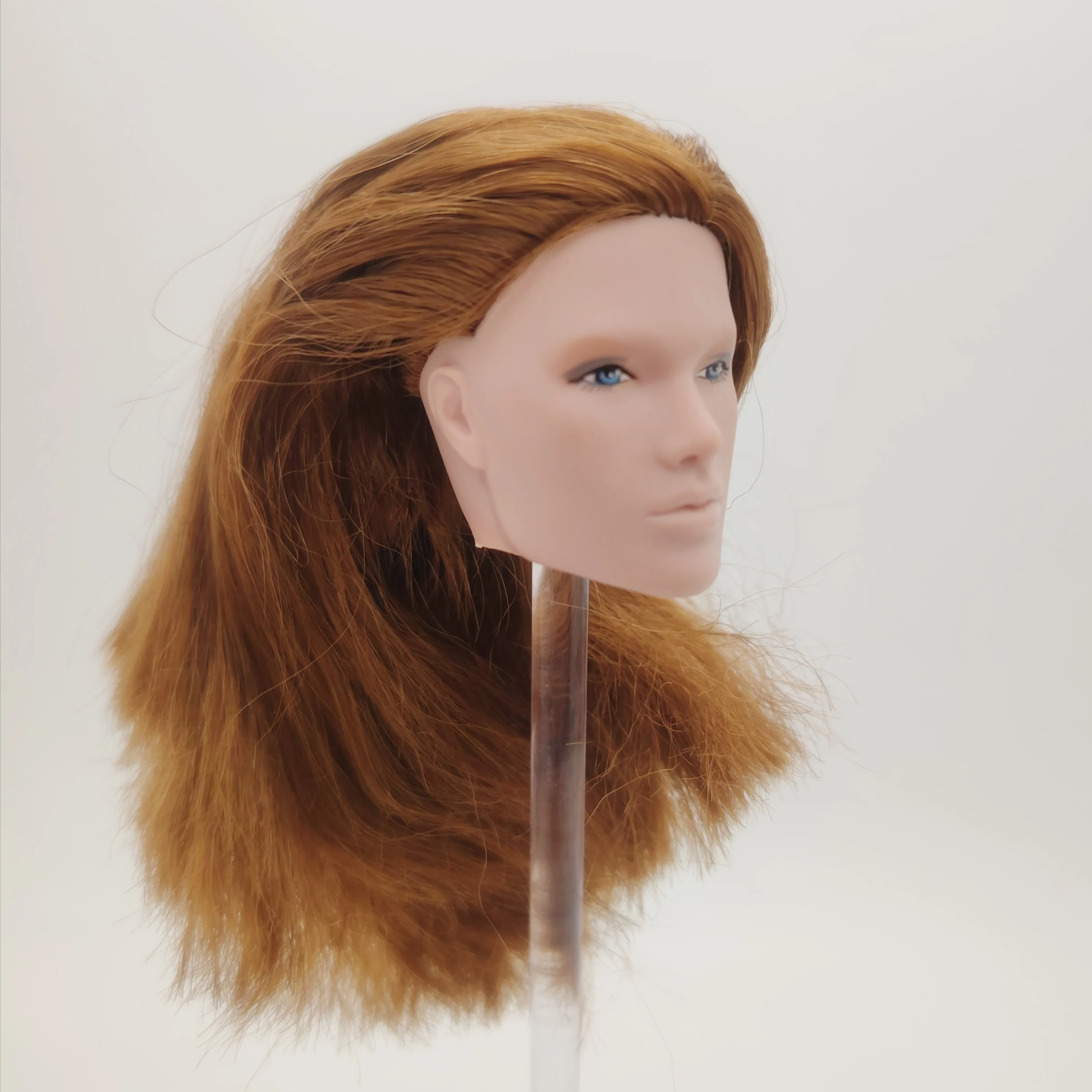 Fashion Royalty Hair Reroot Tenzin Dahkling Color Infusion Male Doll Head