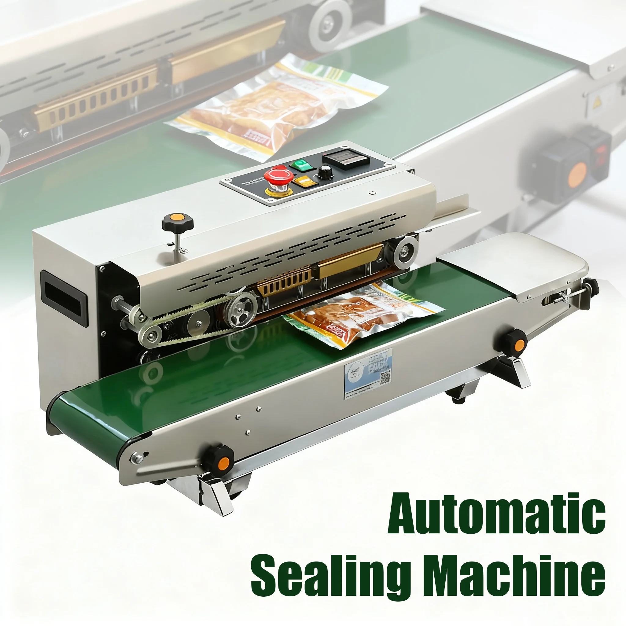 Автоматическая машина для запечатывания алюминиевой фольги, пластиковая пленка, машина для запечатывания пакетов, машина для непрерывной запечатывания пакетов