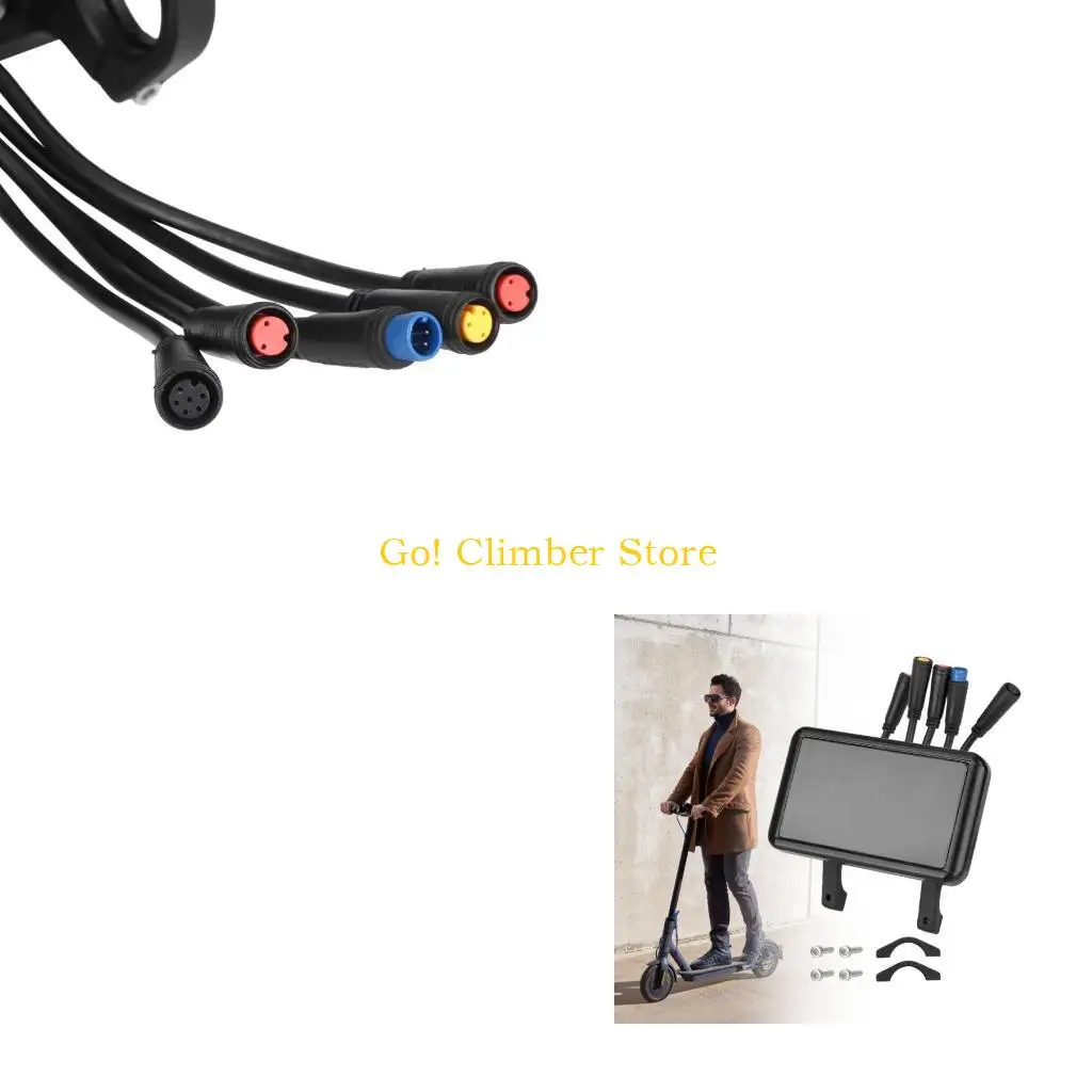 

Q84C 48V Electric Scooters LED Digital Display Monitoring Dashboards Replace Accessory Scooters Meter Clear Speed for Xbot-T8