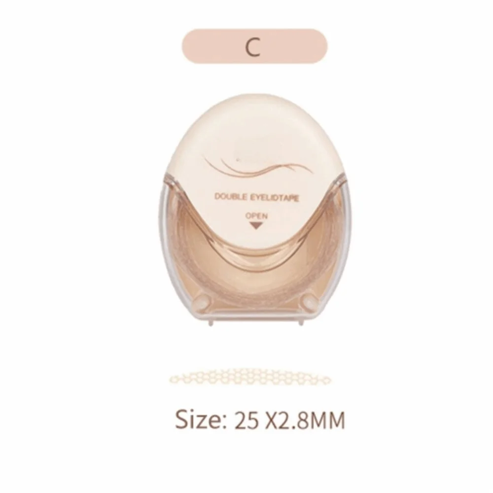 สติกเกอร์ติดตาสองชั้นแบบใส ไม่ต้องใช้กาว กันน้ำ ขนาดใหญ่ อุปกรณ์แต่งตา