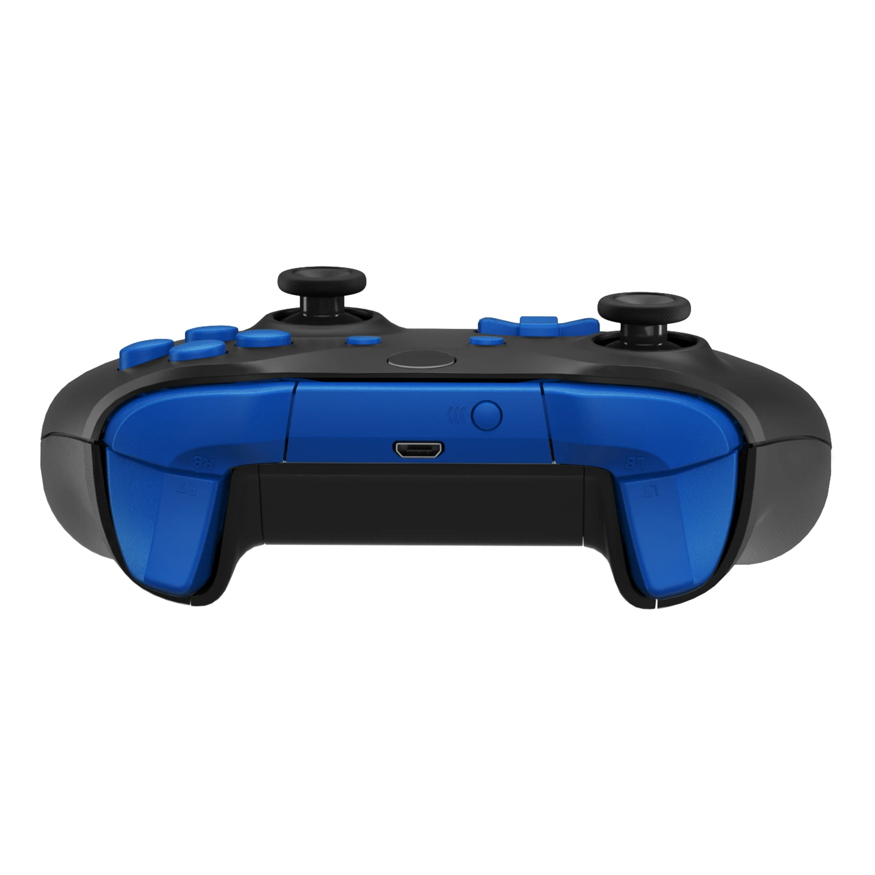 eXtremeRate Ensemble complet de boutons pour manette Xbox One S & One X (modèle 1708), boutons de synchronisation Dpad ABXY Start Back - Bleu