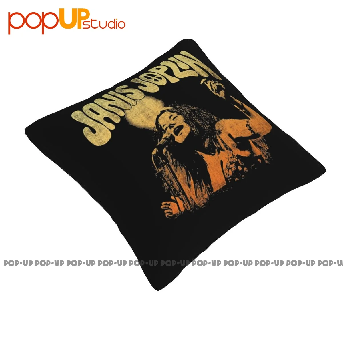 Print Janis Joplin Live Rock N Roll Music Band Pillowcase Throw Pillow Cover Bedding Super Soft Comfortable