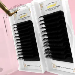 ABONNIE Easy Fanning Auto Fans Eyelash Extension 0.03 0.05 0.07 Self Handing Making Fast Bloom Flowering Mega Volume Lashes