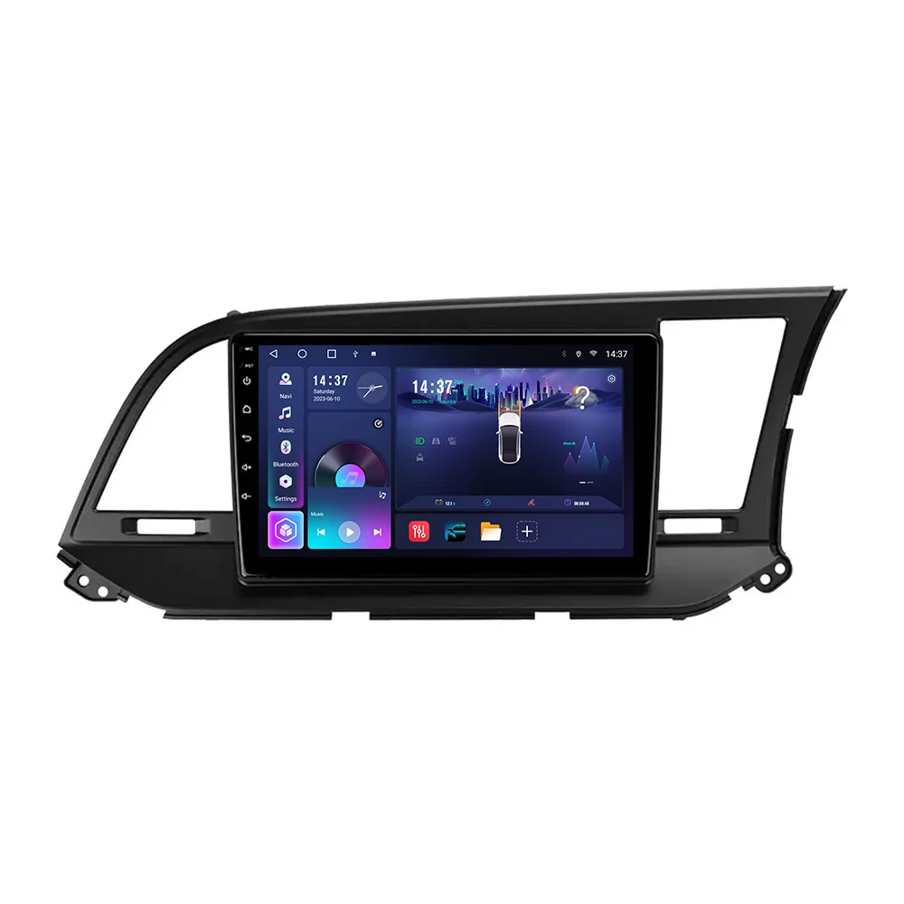 Auto DVD für Hyundai Elantra 2013-2017 Autoradio Multimedia Video Player Navigation GPS Android9 Double Din