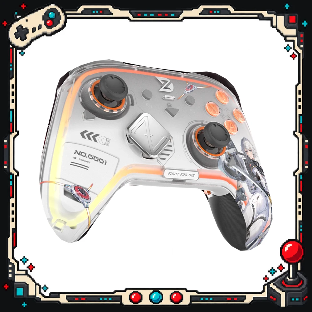ZD Ultimate Legend Gaming Controller Ling Cage Bai Yuekui Edition 8K Polling Gamepad for PC Steam APEX Gaming