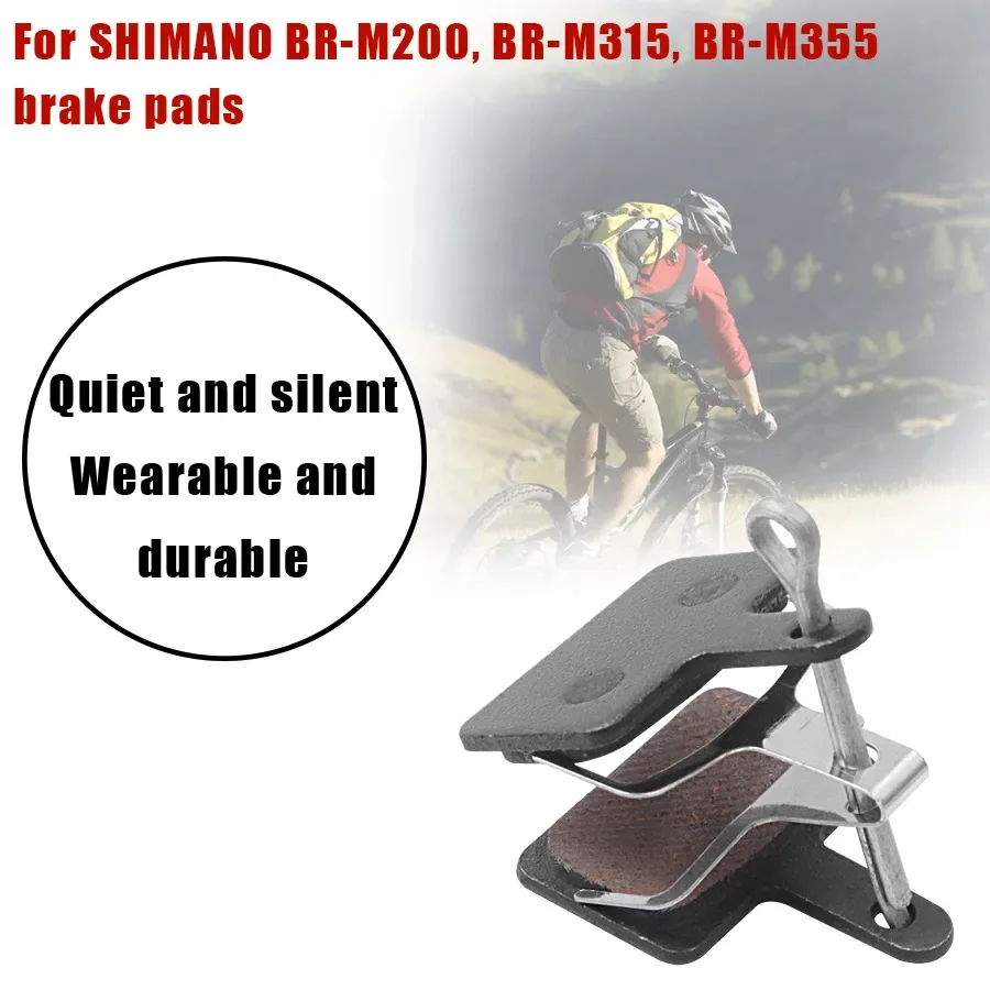 Brake Pads Resin for Shimano B01S for MTB Bike MT200 M315 Br-M485 M445 M446 M447 M395 M355 M575 M475 M416 M396 M525 M465 Parts