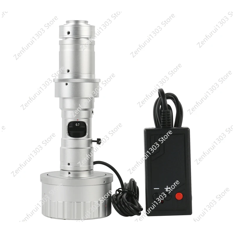Adjustable 25x~150x 50x~300x Zoom 3D Stereo C-Mount Monocular Lens Industrial PCB Detect Video Digital Microscope Camera Lens