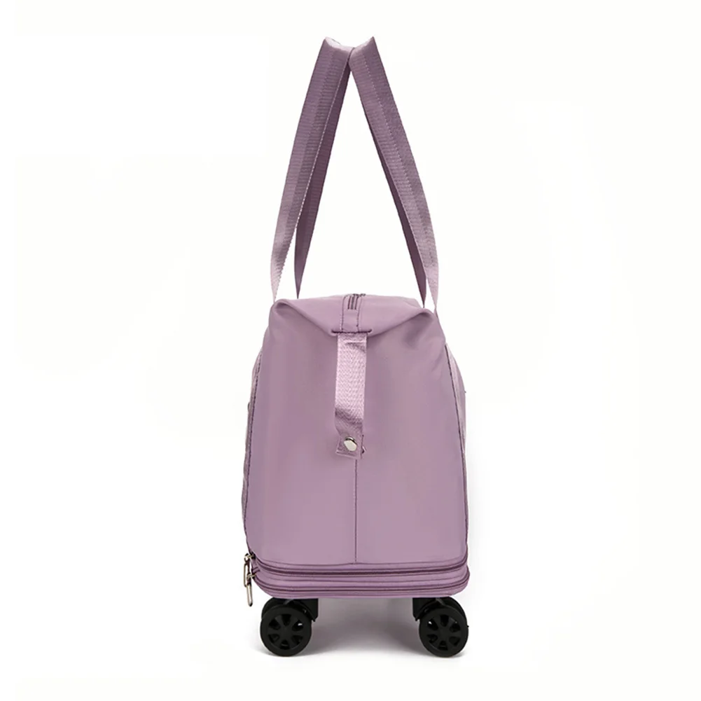 Sacs à bagages pliants, sac de chariot pliable léger, grande capacité, séparation sèche-humide, sac de voyage d'affaires unisexe