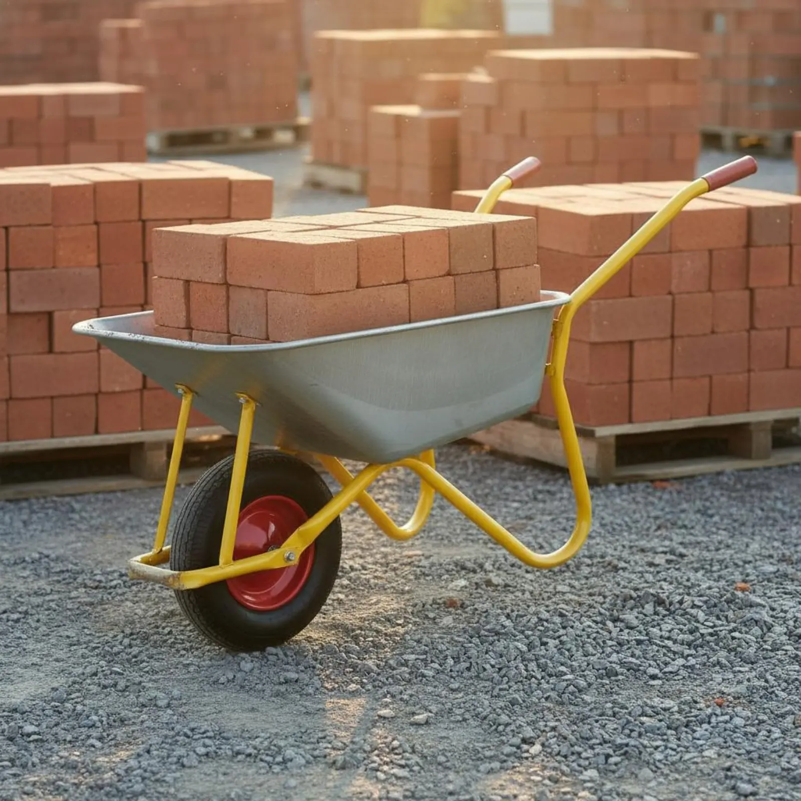 

Dump Wheelbarrow Single Wheel Construction Wheelbarrow Farm Hand Vehicle Corrosion Resistant Utility Dump Vehicle Easy to Unload