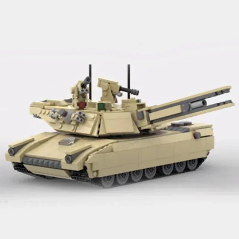 Moc Building Bricks Military Model M1A4 Main Battle Tank Technology Modular Blocks Gifts Toys For Children DIY Sets Assembly