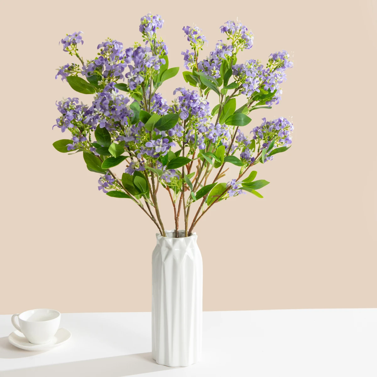 Fleur artificielle soie lilas, - Bonsai Garden Festival avis et prix