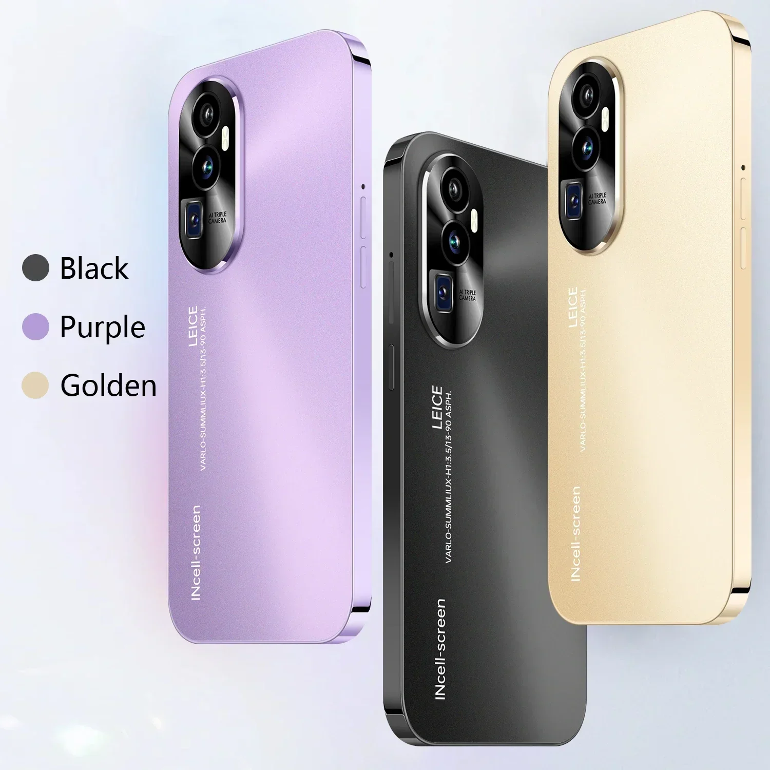 New Smartphone Reno 10 Pro+ 5G 6.8 Inch Android13 Phone Unlocked 6000mAh 8GB+256GB Telefone Global Edition Phone