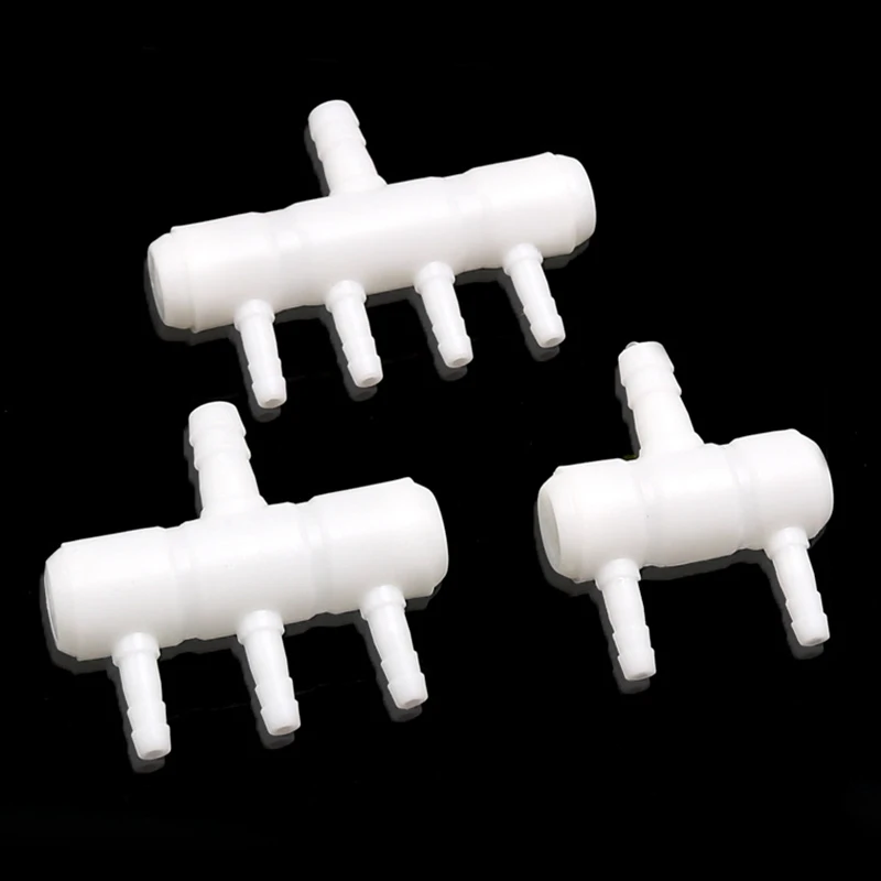 2Pcs/Lot 2~20 Ways Aquarium Oxygen Diverter Fish Tank Air Pump Oxygenation Distributor Porous Gas Drainage Splitter Connectors