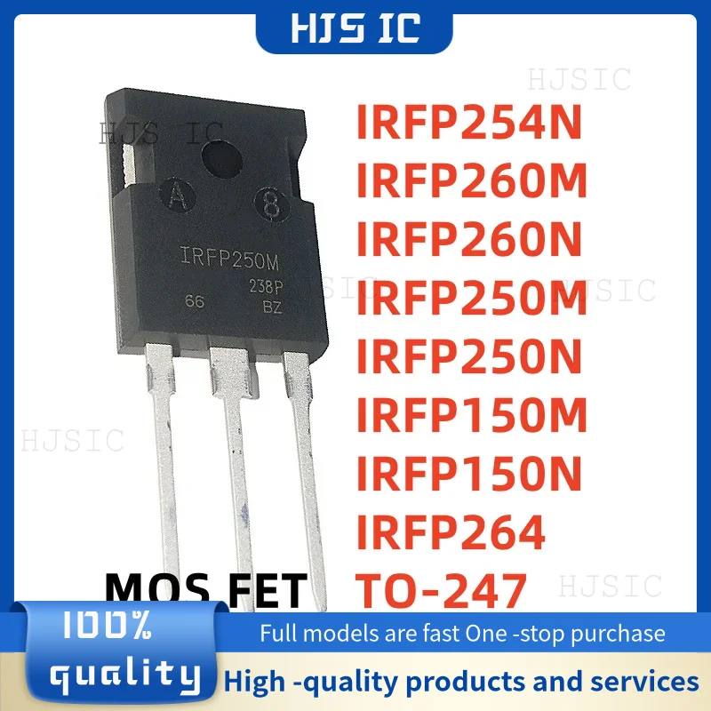 10PCS NEW IRFP254N IRFP260M IRFP260 IRFP260N IRFP250M IRFP250 IRFP250N IRFP150M IRFP150N IRFP264 TO-247 MOS Field Effect Tube IC