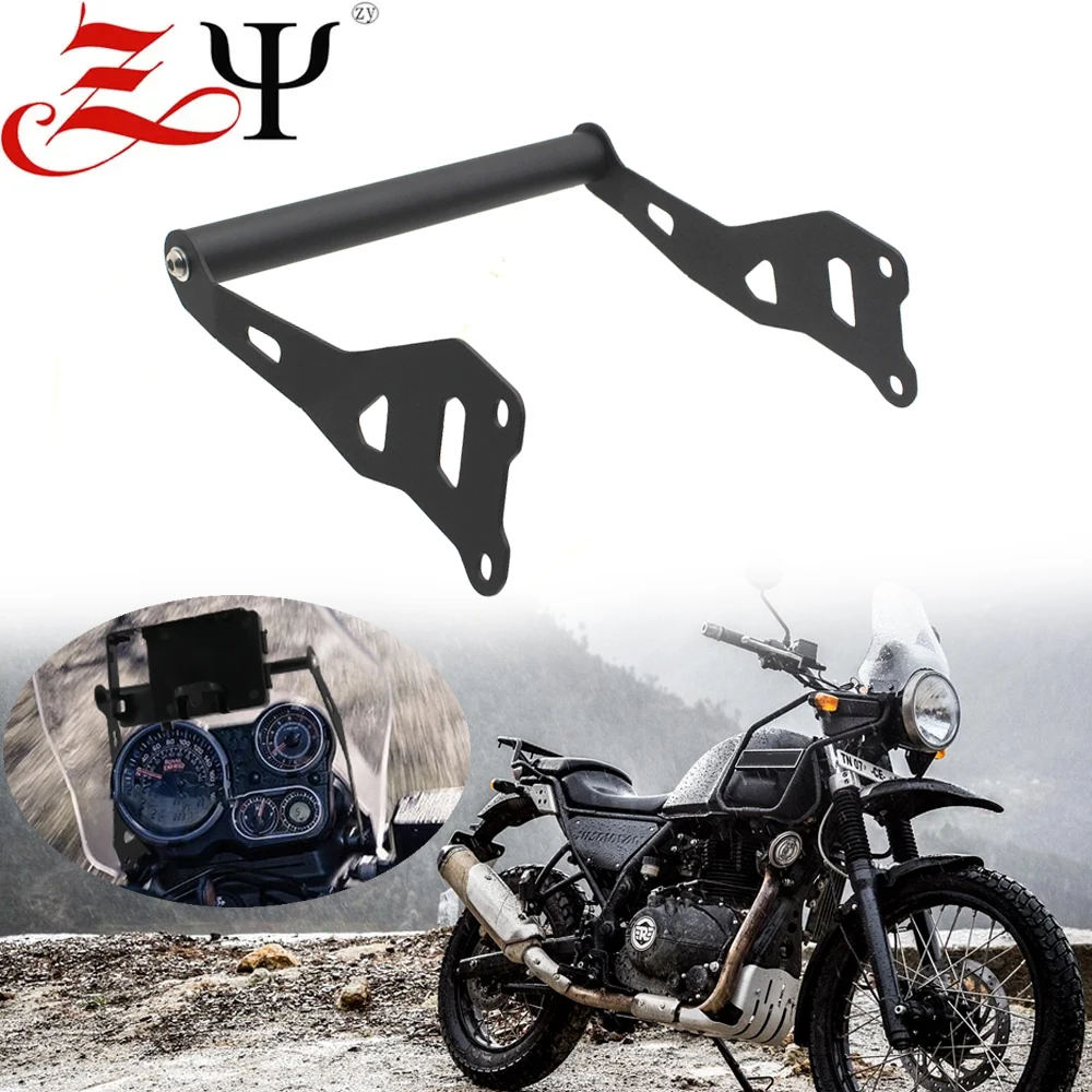 Motorcycle For Royal Enfield Himalayan 2016 2017 2018 2019 2021 Himalayan Phone GPS Navigaton Plate Bracket Bar Mount