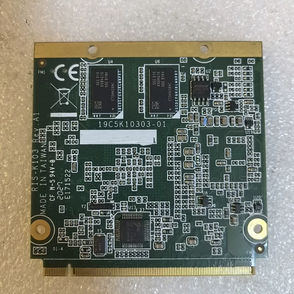 RIS-K103 Rev.A1 Embedded industrial control motherboard 9696BA16B1E Q7 Dual Core