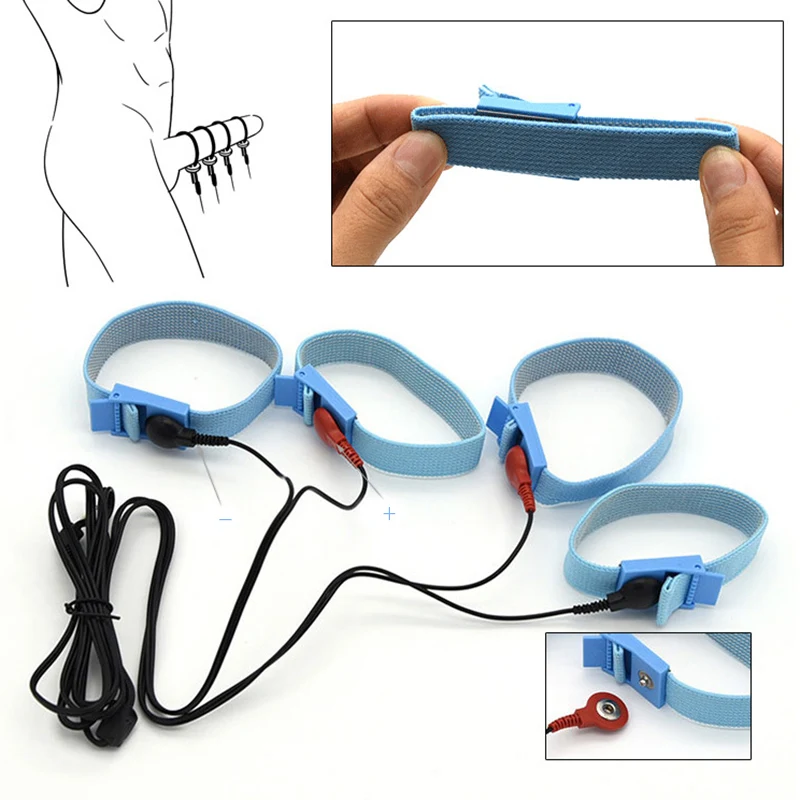 Electric Shock SM Toys Electro Urethral Catheter Stimulate Nipple Clip Pulse Kit Anal Vibrator Adult Sex Toys For Women Men