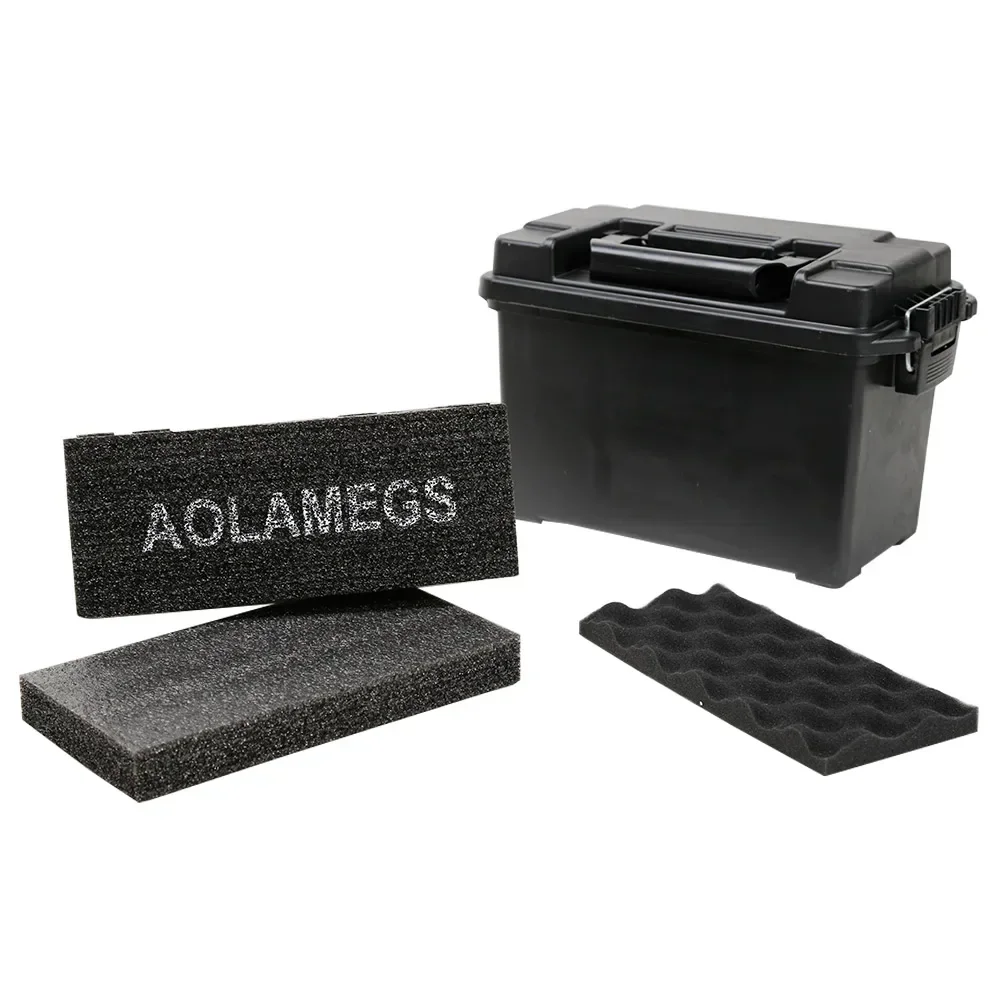 24 Pistol Magazine Holder Foam for Plastic .50Cal Ammo Can Insert Steel 50 Caliber Ammunition Box (M2A1) Replaces Gun Clip Pouch