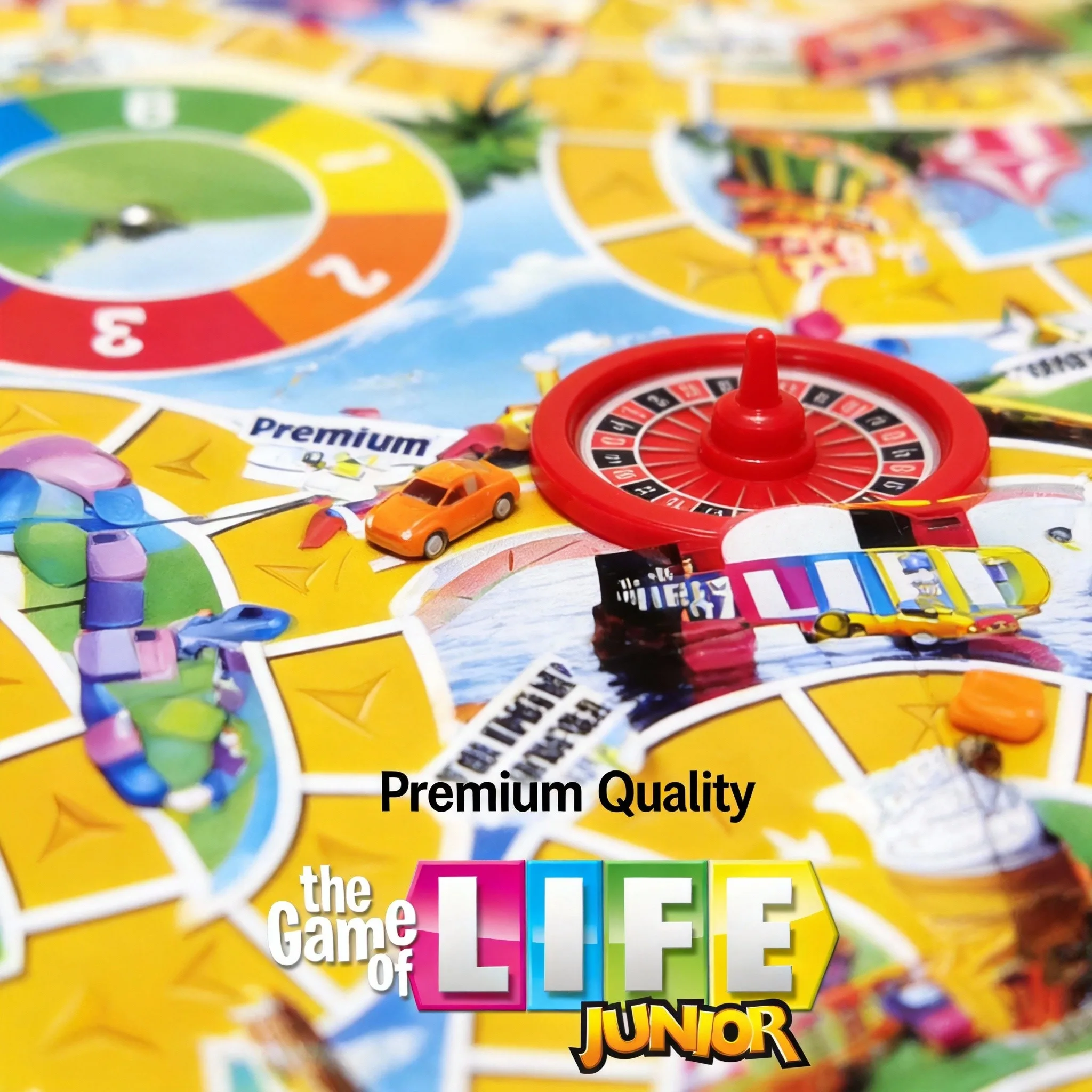 

The Game of Life Junior - веселая приключенческая настольная игра для детей от 5 лет, собирайте звезды и побеждайте