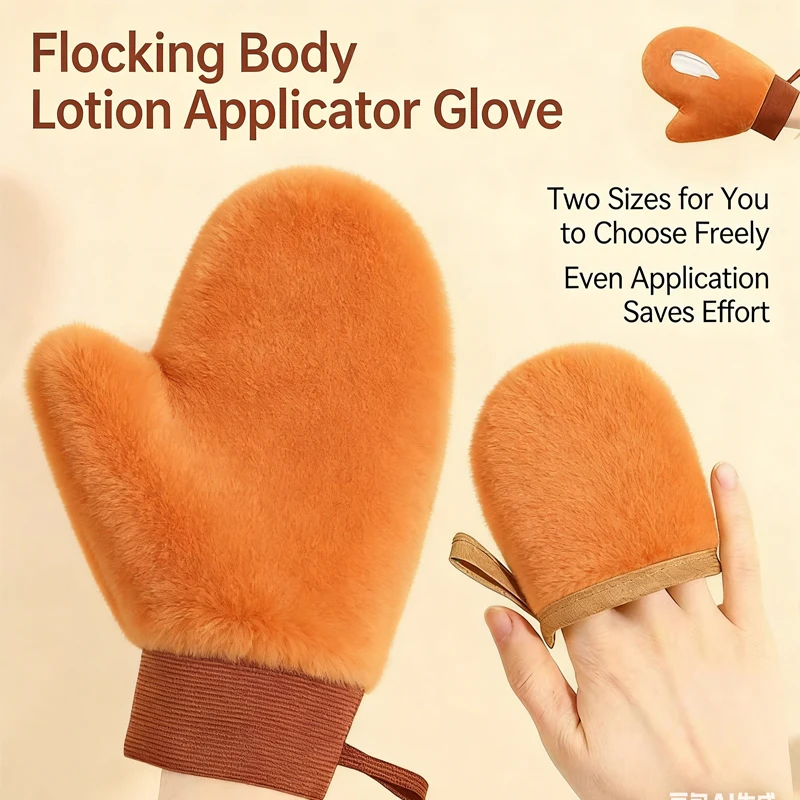 Reusable Self Tan Applicator Glove Soft Tanning Mitt for Body Self Tanner Cream Mousse Lotion Sunless Tan Tool Tanner Handschuhe