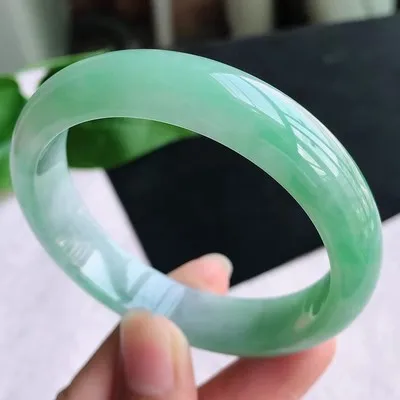 Natural Myanmar Jade Jade 54mm-62mm bracelet Princess jewelry bracelet send mom send girlfriend gift