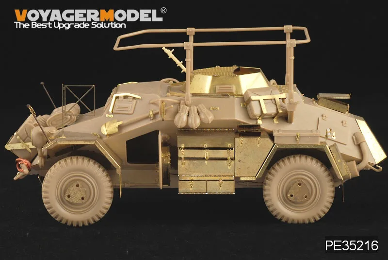 Voyager Model PE35216 1/35 WWII German Sd.Kfz.223 Detail Up Parts (For TAMIYA 35268)