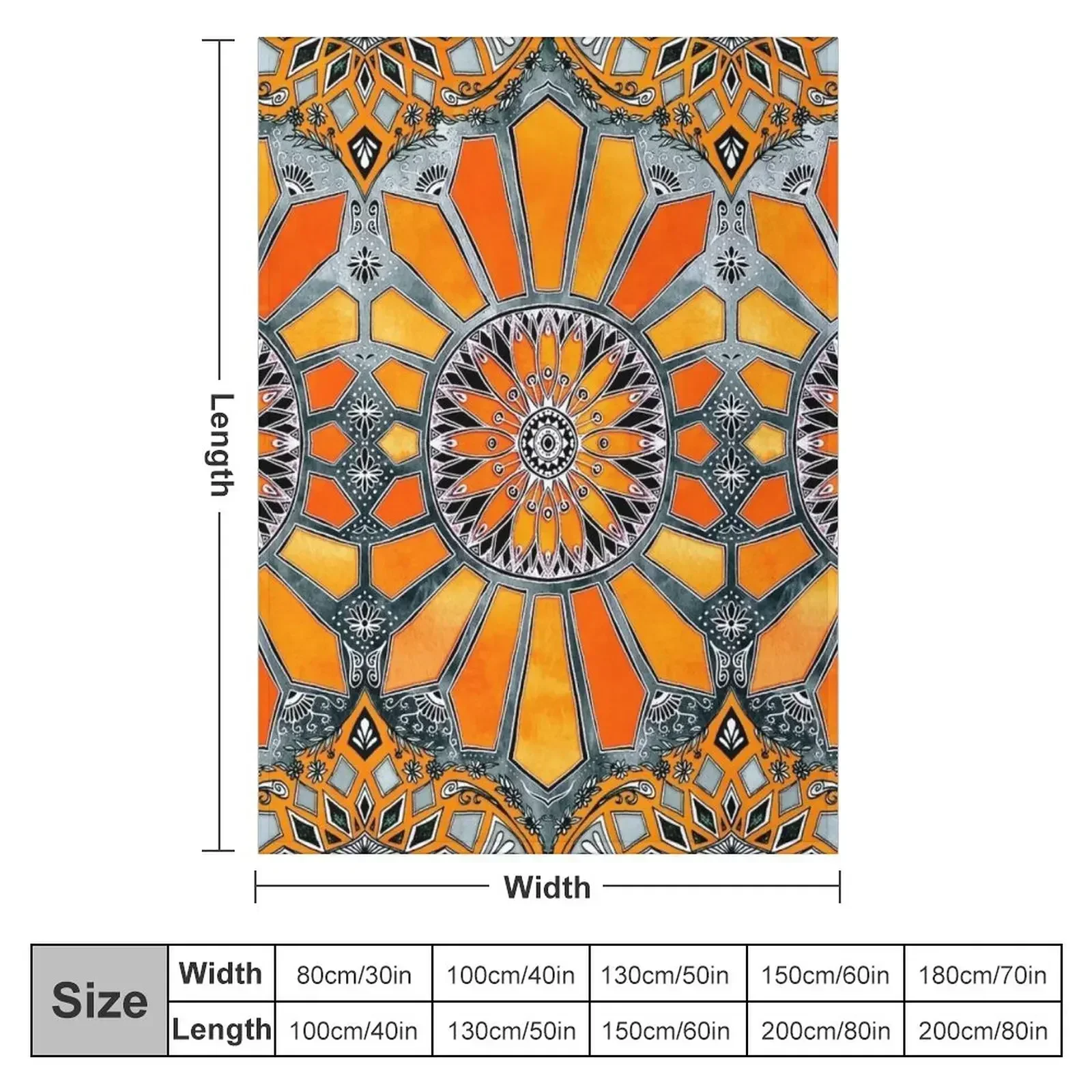 Celebrating the 70's - tangerine orange watercolor on grey Throw Blanket Travel For Baby Sofa Throw Blankets