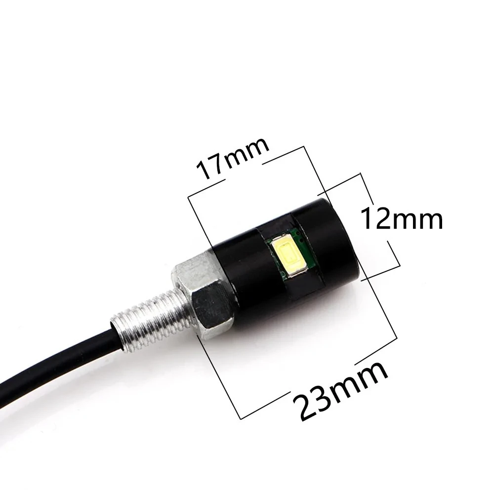 Lamps Light Source Car Motorcycle Number License Plate Lights 12V LED Auto Tail Front Screw Bolt Bulbs Motorcycle LED