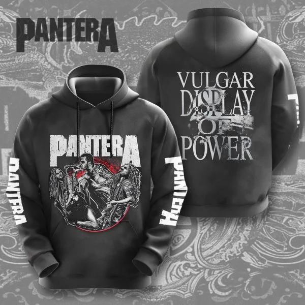 Popular Heavy Metal Rock Band Pantera Hoodies 3D Print Men/Women Tracksuit Sweatshirt Long Sleeve Hip Hop Hoodie Men\'s Hoodied