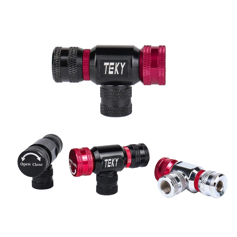 

Bicycle Mini Pump CO2 Portable MTB Road Bike Inflator Nozzle Universal Schrader Presta Valve Cycling Tire Quick Inflate BC0711