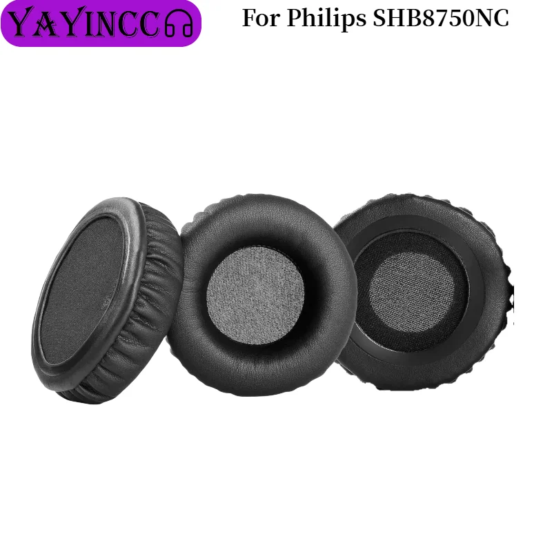 

Soft Foam Protein Leather Headphone Earpads Ear Pads Compatible For Philips SHB8750NC Headset Earmuff Earphone Sleeve