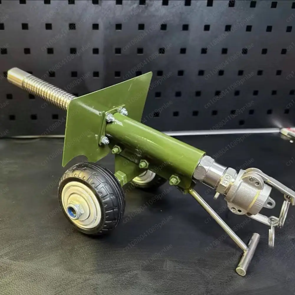 32cm Military Enthusiast Figurine Realistic Miniature Artillery Launcher Model Alloy Statue Sculpture Home Office Desktop Decor