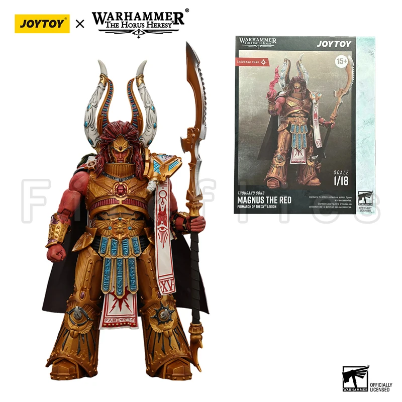 1/18 JOYTOY Action Figure The Horus Heresy Thousand sons Magnus the Red Primarch of the XVth Legion Anime Toy