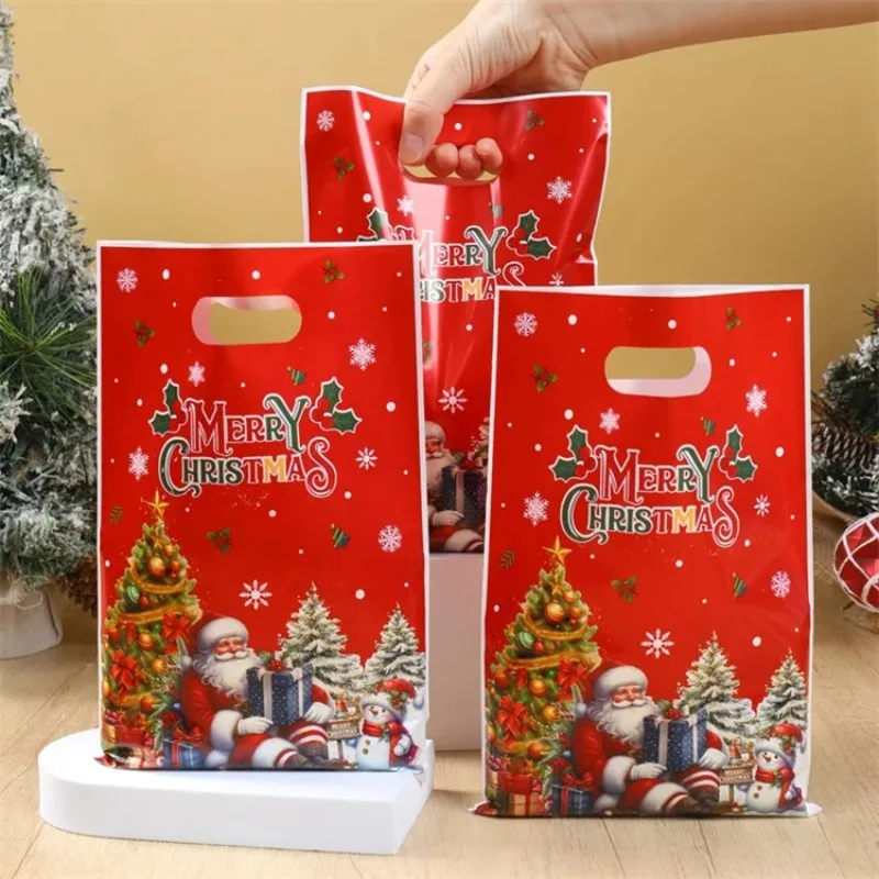 

100/300/500PCS Party Favor Tote Bags - Open Top Gift Pouches with Handles for Candy, Snacks, Goodies & Celebration Events