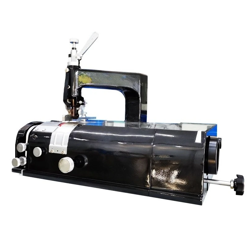 

Peeler, double direct drive leather precision edging machine